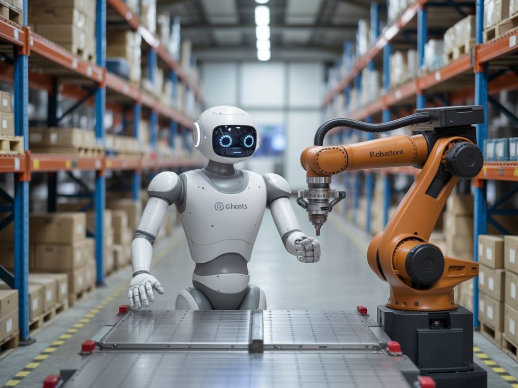 Cobots en logistique : quand l’humain et le robot travaillent main dans la main