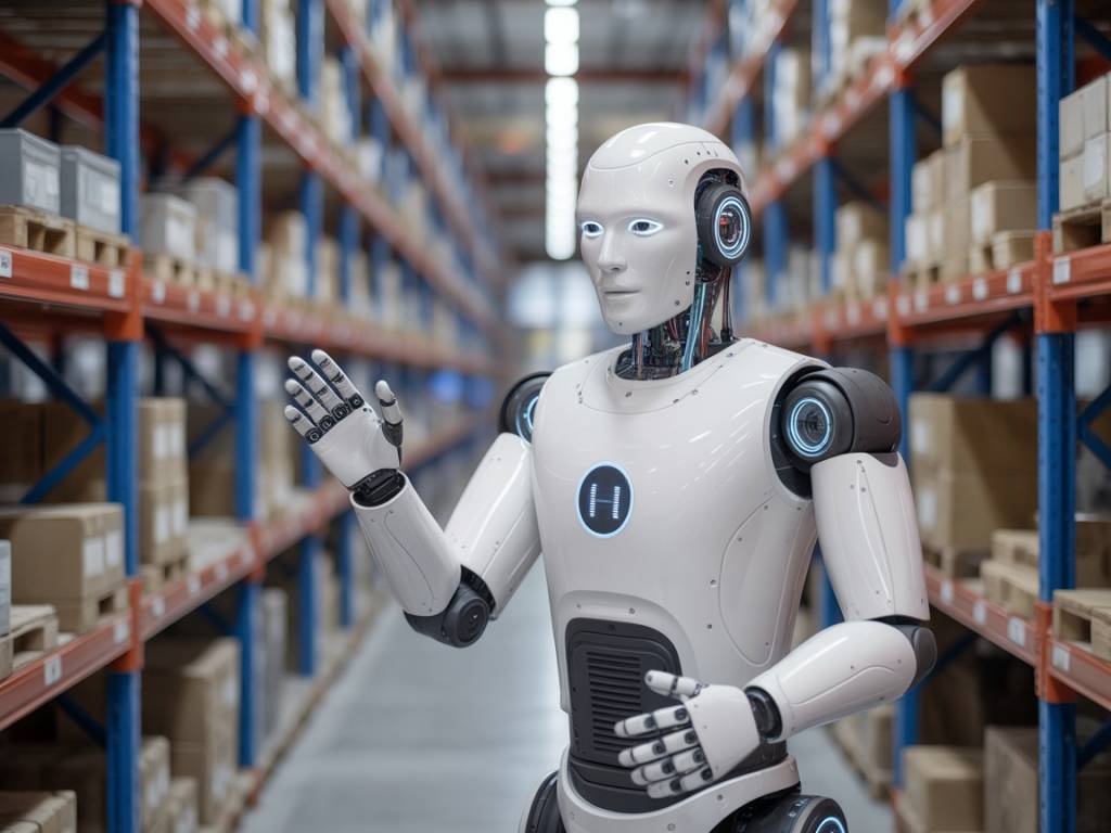 Robots humanoïdes en logistique : le futur de l’interaction homme-machine en entrepôt
